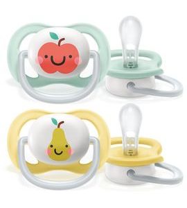 PHILIPS AVENT ŠIDÍTKO ULTRA AIR NEUTRAL (JABLKO) 0-6M 2KS - ŠIDÍTKA A DOPLŇKY - KRMENÍ