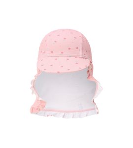 LITTLE DUTCH PLAVECKÁ ČEPICE SUNNY FLOWERS BLUSH VEL. 2 - ČEPIČKY A KLOBOUČKY - PRO DĚTI