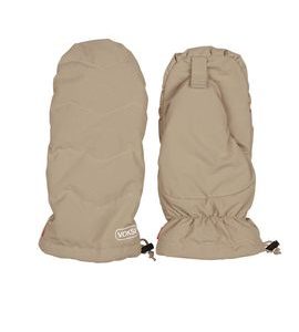 VOKSI RUKAVICE NA KOČÁREK DARK SAND LIGHT GREY - RUKÁVNÍKY NA KOČÁREK - KOČÁRKY A PŘÍSLUŠENSTVÍ