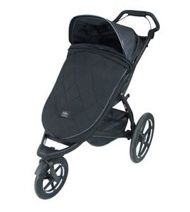 EMITEX ZIMNÍ NÁNOŽNÍK SOFT BLACK COMFY - NÁNOŽNÍKY - KOČÁRKY A PŘÍSLUŠENSTVÍ