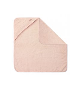 LITTLE DUTCH OSUŠKA S KAPUCÍ 100X100 CM PURE BLOSSOM - OSUŠKY A DĚTSKÉ ŽUPANY - KOUPÁNÍ A ZDRAVÍ