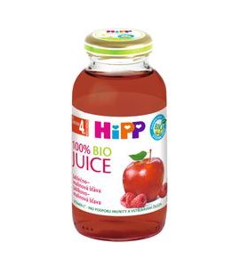 HIPP BIO JABLEČNO-MALINOVÁ ŠŤÁVA 200ML - NÁPOJE - KRMENÍ