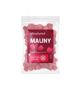 ALLNATURE MALINA SUŠENÁ MRAZEM CELÁ 20 G - SLADKÉ ZOBÁNÍ - PRO MAMINKY