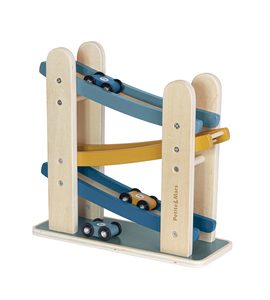 PETITE&MARS HRAČKA DŘEVĚNÁ ZÁVODNÍ DRÁHA MILKY WAY WOOD OF MARS 18M+ COSMIC BLUE - MOTORICKÉ A HRY - PRO DĚTI