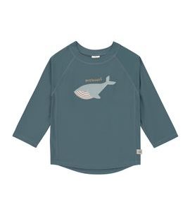 LÄSSIG SPLASH LONG SLEEVE RASHGUARD WHALE BLUE - UV OBLEČENÍ - PRO DĚTI