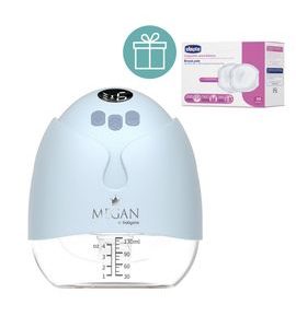 BABYONO ODSÁVAČKA MLÉKA ELEKTRONICKÁ HANDS-FREE MEGAN + CHICCO VLOŽKY DO PODPRSENKY 30KS - ODSÁVAČKY MATEŘSKÉHO MLÉKA - KRMENÍ