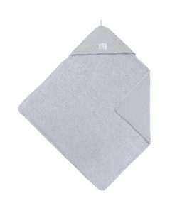 LÄSSIG MUSLIN/TERRY HOODED TOWEL POWDER BLUE - OSUŠKY A DĚTSKÉ ŽUPANY - KOUPÁNÍ A ZDRAVÍ