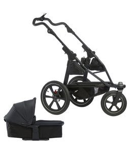 TFK SET PRO 2024 (PODVOZEK + KORBA ANTHRACITE) - HLUBOKÉ KOČÁRKY - KOČÁRKY A PŘÍSLUŠENSTVÍ