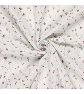 ENIE BABY MUŠELÍNOVÁ PLENKA 70X70CM KVÍTKA - ZAVINOVACÍ PLENY / OSUŠKY VELKÉ - PŘEBALOVÁNÍ