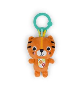 BRIGHT STARTS CHRASTÍTKO PLYŠOVÉ NA C KROUŽKU TYGR JINGLE JOY™ 0M+ - CHRASTÍTKA - PRO DĚTI