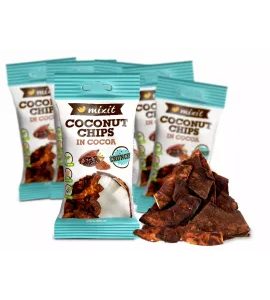 MIXIT KOKOSOVÉ CHIPSY DO KAPSY - KAKAO (1 KS) - SLADKÉ ZOBÁNÍ - PRO MAMINKY