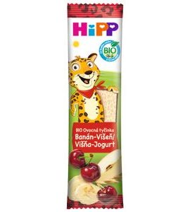 HIPP BIO OPLATKA BANÁN-VIŠEŇ-JOGURT - TYČINKY/SUŠENKY - KRMENÍ