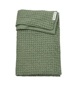 MEYCO DEKA WAFFLE BAVLNA - OLIVE GREEN - DĚTSKÉ DEKY PRO MIMINKA - SPINKÁNÍ