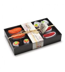 DOOKY GIFT SUSHI PONOŽKY 4 PÁRY - PONOŽKY A PUNČOCHY - PRO DĚTI