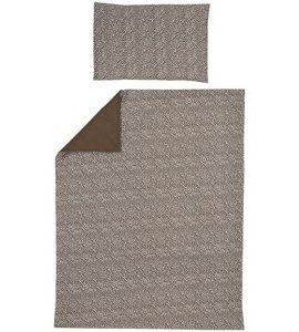 MEYCO POVLEČENÍ 100X135 CM - CHEETAH CHOCOLATE / CHOCOLATE - POVLEČENÍ DO POSTÝLKY - SPINKÁNÍ