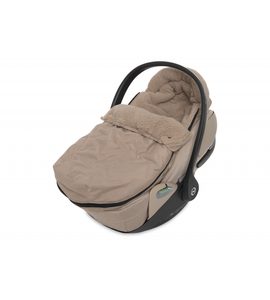 JOLLEIN FUSAK DO AUTOSEDAČKY EMBOSSED MILKY COFFEE - FUSAKY DO AUTOSEDAČKY - AUTOSEDAČKY A PŘÍSLUŠENSTVÍ