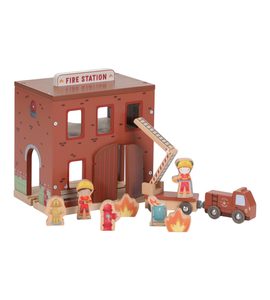 LITTLE DUTCH HASIČSKÁ STANICE DŘEVĚNÁ - LITTLE DUTCH - PRO DĚTI