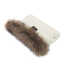 EMITEX RUKÁVNÍK LUXURY SOFT LIGHT BEIGE - RUKÁVNÍKY NA KOČÁREK - KOČÁRKY A PŘÍSLUŠENSTVÍ