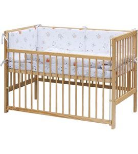 SCARLETT DĚTSKÁ POSTÝLKA S KOMPLETNÍ VÝBAVOU SCARLETT 120 X 60 CM - LABRA - DŘEVĚNÉ POSTÝLKY - SPINKÁNÍ