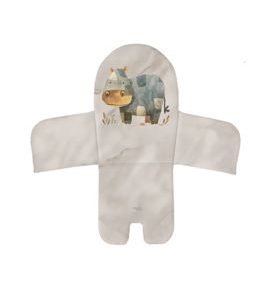 CEBA VLOŽKA DO JÍDELNÍ ŽIDLE (38X28) BASIC COSY HIPPO - DOPLŇKY K ŽIDLIČKÁM - KRMENÍ