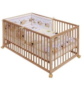 SCARLETT POSTÝLKA 140X70CM S KOMPLETNÍ VÝBAVOU JAPY BÉŽOVÁ - DŘEVĚNÉ POSTÝLKY - SPINKÁNÍ