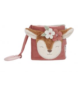 LITTLE DUTCH ZÁVĚSNÁ TEXTILNÍ KNÍŽKA S AKTIVITAMI FAIRY GARDEN - KNÍŽKY PRO NEJMENŠÍ - PRO DĚTI