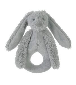 HAPPY HORSE KRÁLÍČEK RICHIE CHRASTÍTKO SVĚTLE ŠEDÉ - MALÉ HRAČKY DO RUČIČKY - PRO DĚTI
