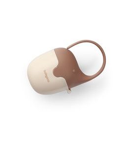 BABYONO POUZDRO NA DUDLÍK SLON BÉŽOVÉ 0M+ - ŠIDÍTKA A DOPLŇKY - KRMENÍ