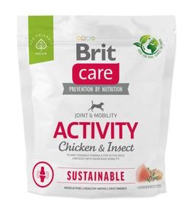 BRIT CARE DOG SUSTAINABLE ACTIVITY 1 KG - GRANULE PRO PSY - CHOVATELSKÉ POTŘEBY MALVÍKZOO