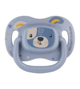 CANPOL BABIES DUDLÍK SILIKONOVÝ SYMETRICKÝ CUTE ANIMALS 6-18M 1KS MODRÝ - ŠIDÍTKA A DOPLŇKY - KRMENÍ
