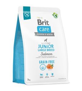 BRIT CARE DOG GRAIN-FREE JUNIOR LARGE BREED 3 KG - GRANULE PRO PSY - CHOVATELSKÉ POTŘEBY MALVÍKZOO