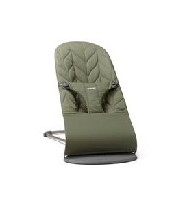 BABYBJÖRN LEHÁTKO BLISS DARK GREEN WOVEN PETAL - LEHÁTKA A HOUPADLA - SPINKÁNÍ