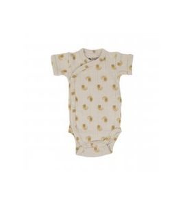 LODGER ROMPER SHORT SLEEVES FLAME TRIBE BIRCH 56 - BODY - PRO DĚTI