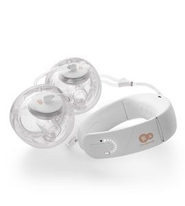 KINDERKRAFT ODSÁVAČKA MATEŘSKÉHO MLÉKA S FUNKCÍ OHŘEVU KRKU DOUBLE HANDS-FREE GENTLENESTE - ODSÁVAČKY MATEŘSKÉHO MLÉKA - KRMENÍ