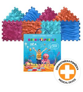 ORTHO PUZZLE ORTOPEDICKÝ KOBEREČEK - HRACÍ PODLOŽKY NA ZEM - SPINKÁNÍ