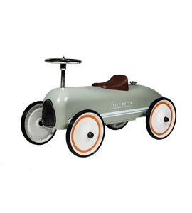 LITTLE DUTCH ODRÁŽEDLO RETRO AUTO OLIVE - VOZÍTKA A ODRÁŽEDLA - PRO DĚTI