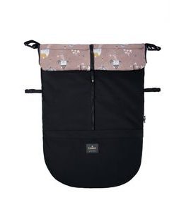 JARNÍ/PODZIMNÍ NEPADACÍ DEKA ZIBIE BLACK + BEARKINS - NÁNOŽNÍKY - KOČÁRKY A PŘÍSLUŠENSTVÍ