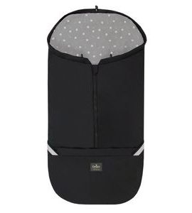 EMITEX FUSAK 2V1 COCOON SOFTSHELL GRAY HEART - FUSAKY DO KOČÁRKU - KOČÁRKY A PŘÍSLUŠENSTVÍ