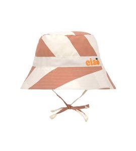 LÄSSIG KLOBOUČEK STRIP. CLAY/SEASALT 1-3 ROKY (VEL. 48-51) - ČEPIČKY A KLOBOUČKY - PRO DĚTI