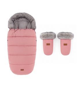 PETITE&MARS SET ZIMNÍ FUSAK COMFY 4V1 + RUKAVICE NA KOČÁREK FJORA - FUSAKY DO KOČÁRKU - KOČÁRKY A PŘÍSLUŠENSTVÍ