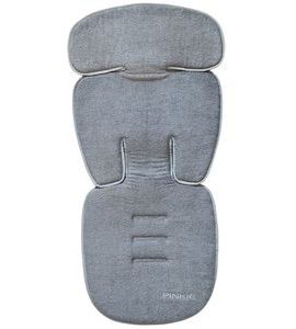 PINKIE LETNÍ PODLOŽKA DO KOČÁRKU BAMBOO GREY - PODLOŽKY DO KOČÁRKU - KOČÁRKY A PŘÍSLUŠENSTVÍ