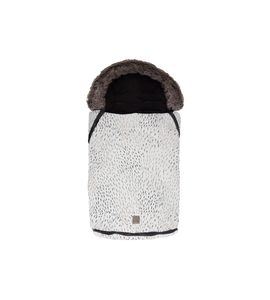 KIKKABOO FUSAK ZIMNÍ TRENDY MEMPHIS WHITE - FUSAKY DO KOČÁRKU - KOČÁRKY A PŘÍSLUŠENSTVÍ