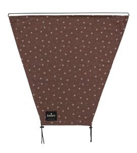 EMITEX SLUNEČNÍ CLONA BROWN HEART - SLUNEČNÍKY A CLONY - KOČÁRKY A PŘÍSLUŠENSTVÍ