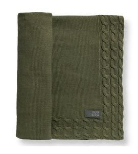 VINTER & BLOOM DEKA JOY ORGANIC OLIVE GREEN - DĚTSKÉ DEKY PRO MIMINKA - SPINKÁNÍ