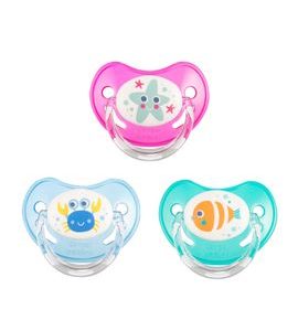 CANPOL BABIES DUDLÍK SILIKONOVÝ ANATOMICKÝ LOVE&SEA 18M+ 1KS - ŠIDÍTKA A DOPLŇKY - KRMENÍ