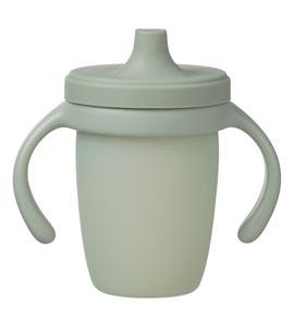 B.BOX SILIKONOVÝ HRNEČEK S PÍTKEM 240 ML - ZELENÝ - DĚTSKÉ HRNEČKY - KRMENÍ