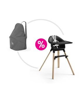 STOKKE® CLIKK™ JÍDELNÍ ŽIDLIČKA + PŘEPRAVNÍ TAŠKA ZDARMA - JÍDELNÍ ŽIDLIČKY CESTOVNÍ - KRMENÍ