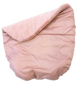 PINKIE ZATEPLENÁ STAHOVACÍ DEKA PINKIE FUR PINK - NÁNOŽNÍKY - KOČÁRKY A PŘÍSLUŠENSTVÍ