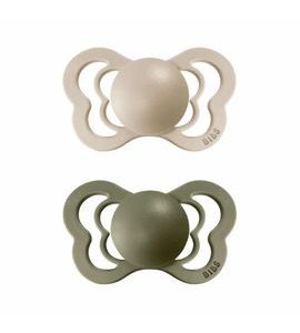 BIBS COUTURE ANATOMICKÉ DUDLÍKY ZE SILIKONU 2KS VEL.2 - ŠIDÍTKA A DOPLŇKY - KRMENÍ