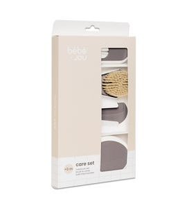 BEBE-JOU DÁRKOVÁ SADA BÉBÉ-JOU CHALK BROWN - HŘEBÍNKY A KARTÁČKY - KOUPÁNÍ A ZDRAVÍ